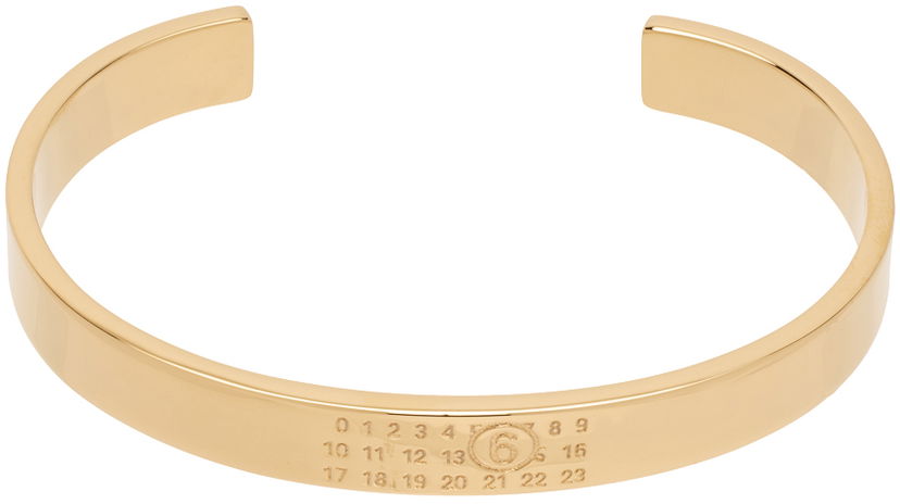 Rannerengas Maison Margiela Maison Margiela Minimal Numeric Signature Bracelet Metallinen | SM6UY0061 P6469