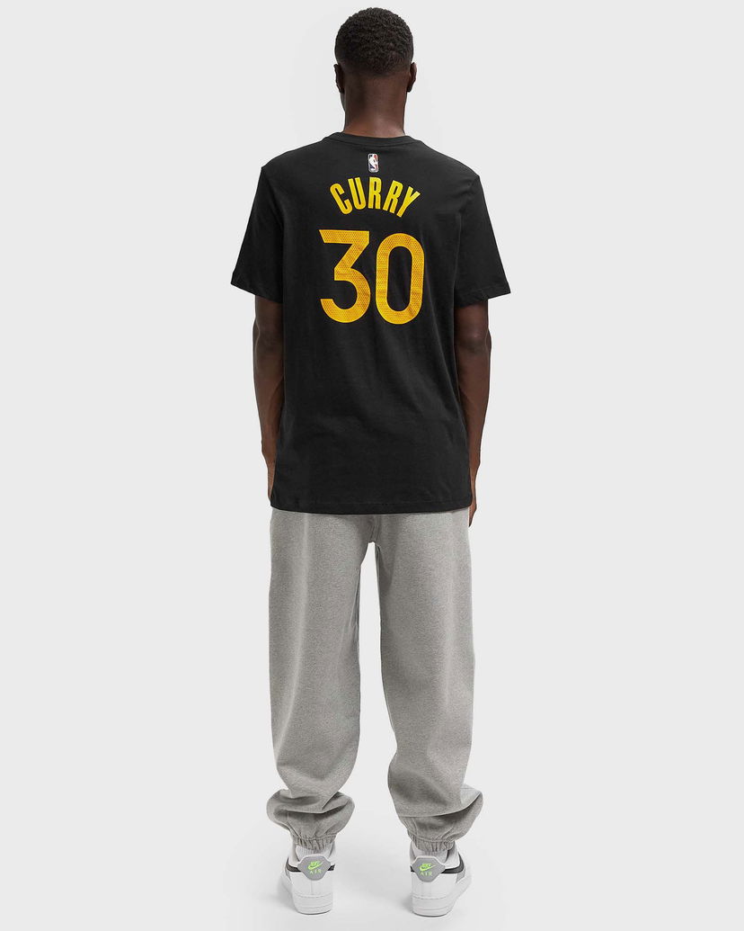 T-paita Jordan Golden State Warriors Stephen Curry Statement Edition Short Sleeve T-Shirt Musta | HQ0698-011