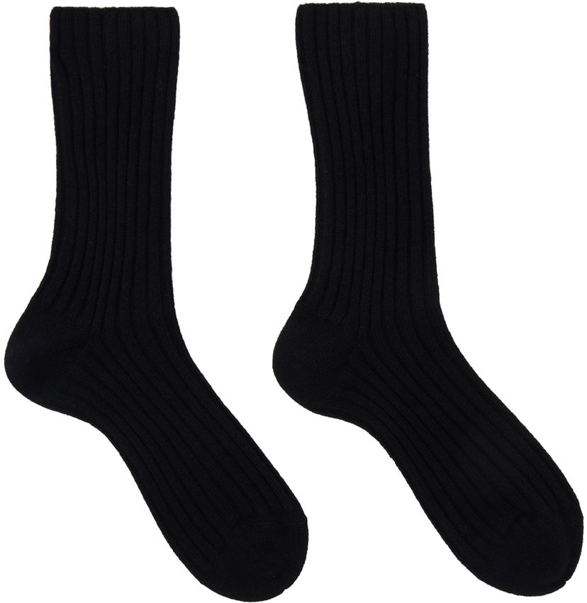 Sukat The Row Calf Socks Musta | 5204-P28