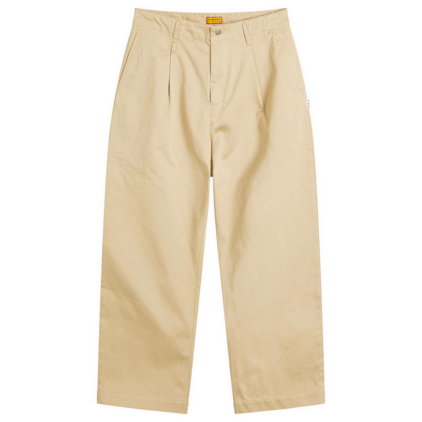 Housut Human Made Human Made Skater Chino Pants, Size Large Beige | HM29PT014-BEI