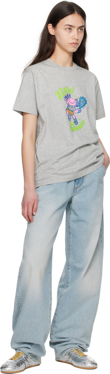 T-paita Dime Dime Axolotl Graphic T-Shirt Harmaa | DIME2SP2551GRY, 3