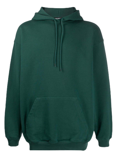 Huppari Balenciaga Logo Print Hoodie Vihreä | 570798THV793230