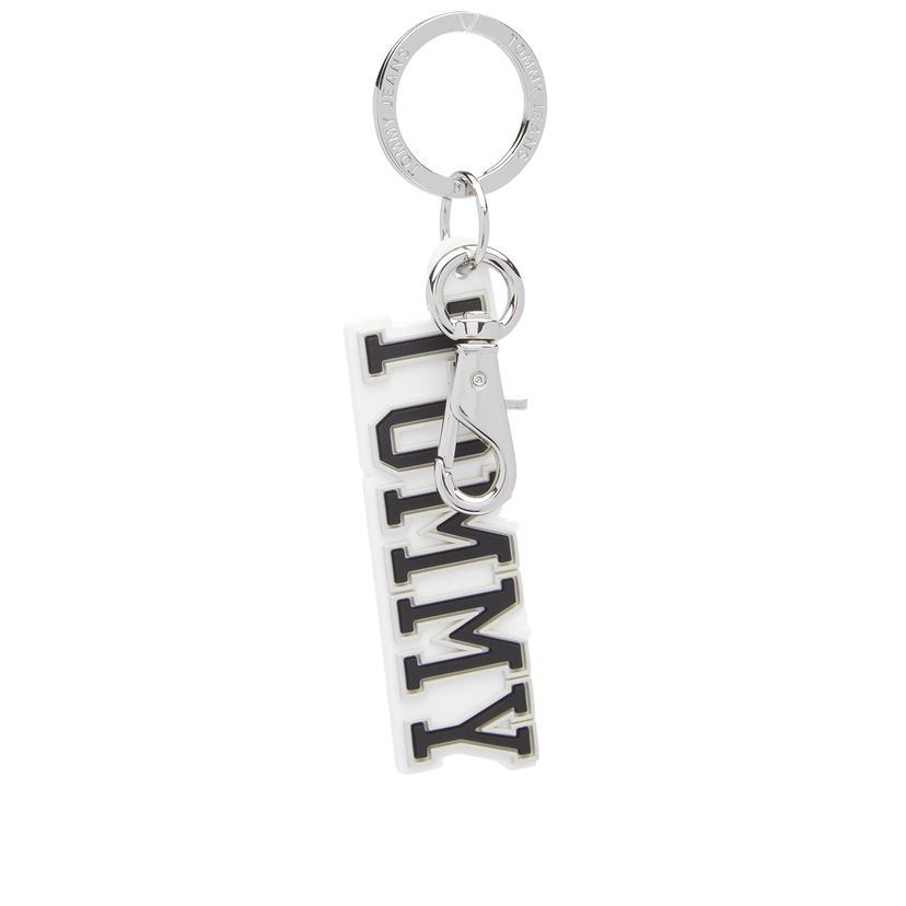 Avaimenperät Tommy Hilfiger Logo Keyring Valkoinen | AW0AW14980AEV