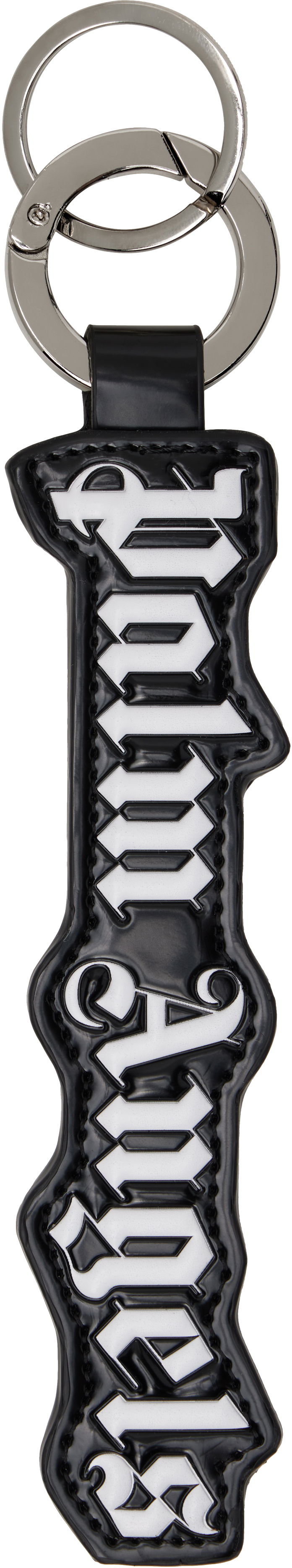 Avaimenperät Palm Angels Classic Logo Keychain Musta | PMNJ009F24FAB0011001