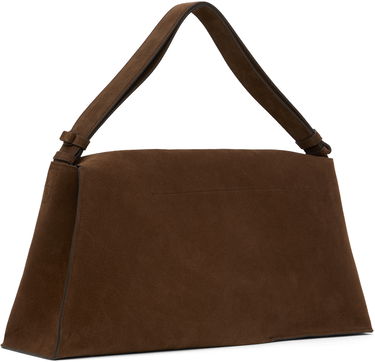Käsilaukku Studio Nicholson Studio Nicholson Suede Shoulder Bag Ruskea | SHIBORU SN - 742, 2