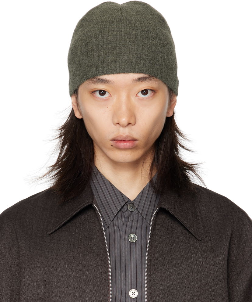 Pipo OUR LEGACY OUR LEGACY Alpaca Beanie Vihreä | A4258BMG