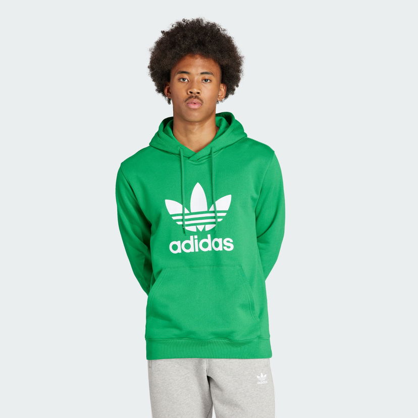 Huppari adidas Originals Adicolor Classics Trefoil Vihreä | IM9403