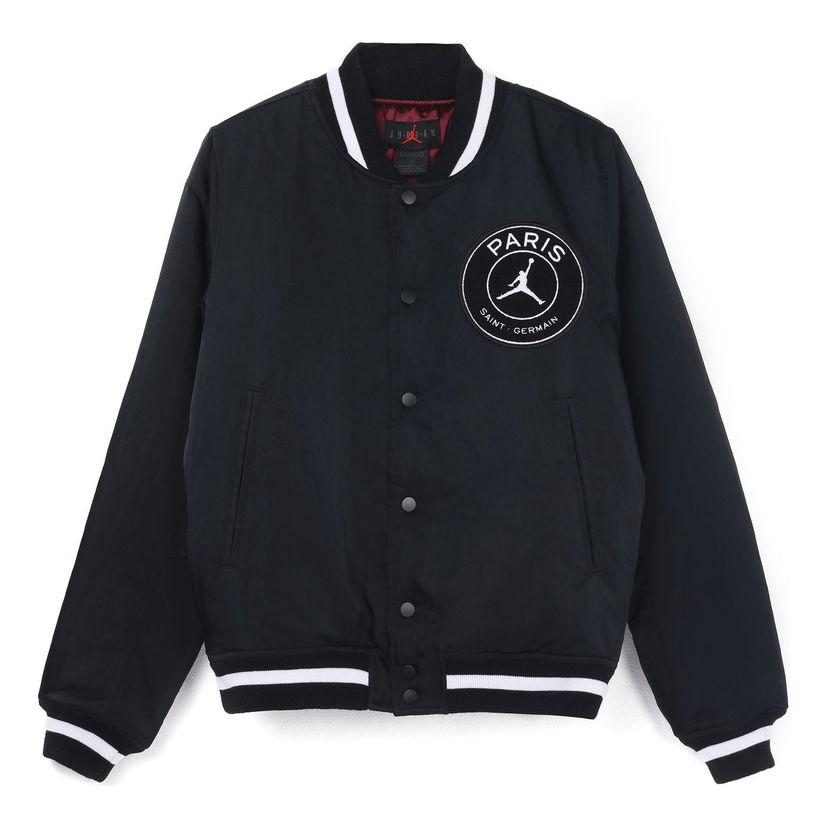 Bomber-takki Jordan Jordan Paris Saint-Germain Sports Jacket Musta | CK9666-010