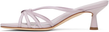 Asusteet Aeyde Aeyde Abby Leather Mules Violetti | A11-HS-PRAR55ST141-SS25-1019-007, 2