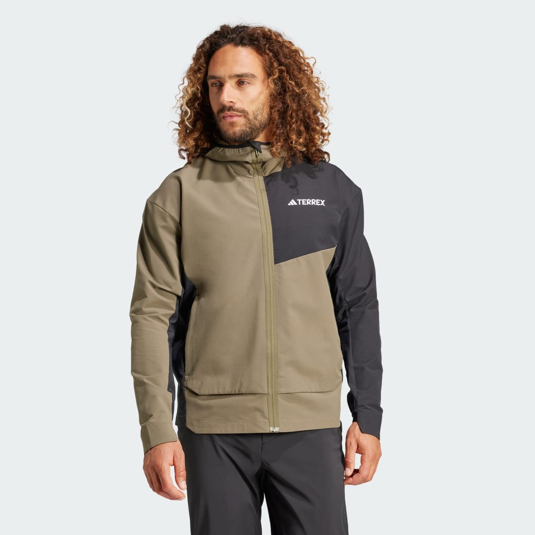 Takki adidas Performance Terrex Multi Softshell Beige | IX1488, 0
