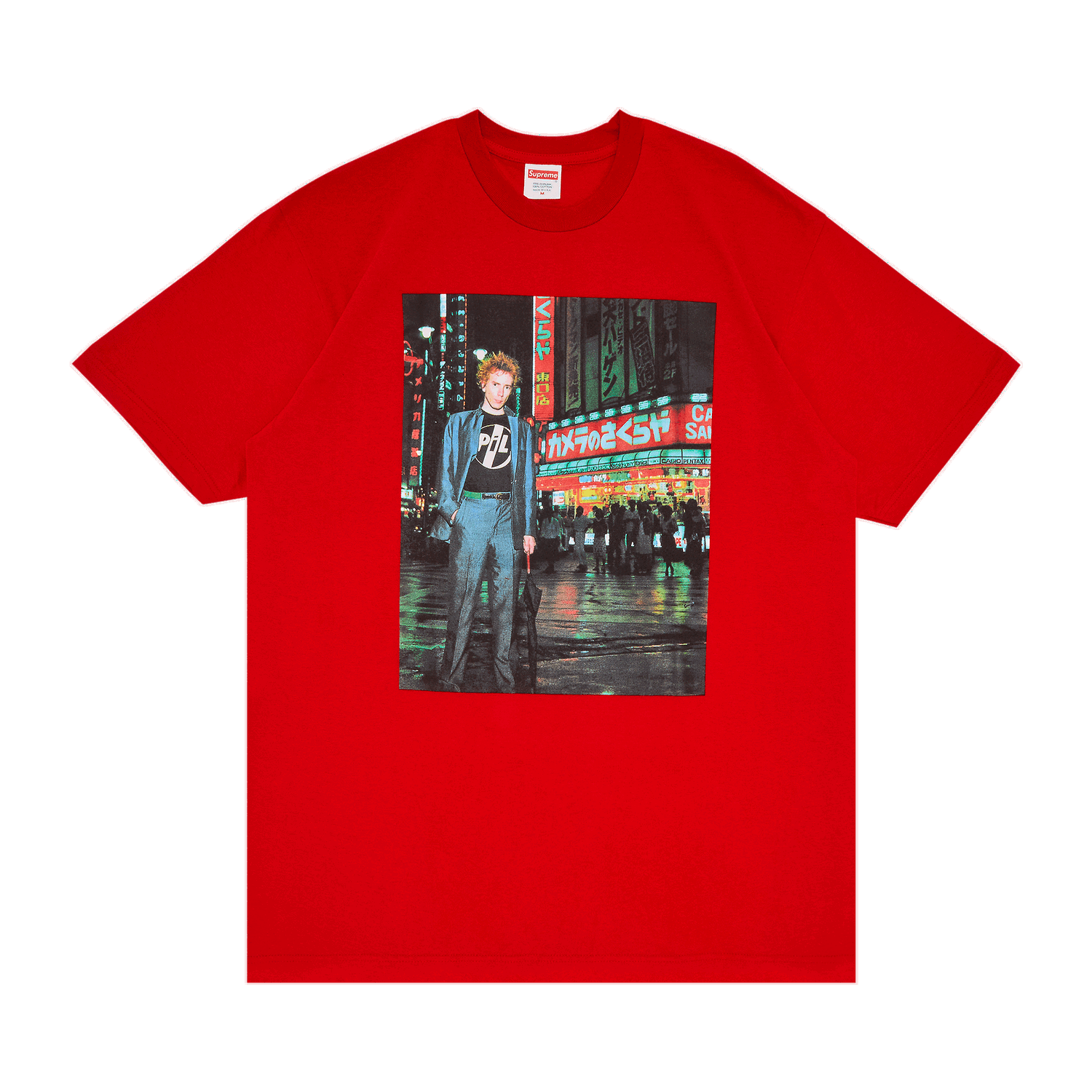 T-paita Supreme PiL x Live In Tokyo Tee Punainen | FW22T59 RED, 0