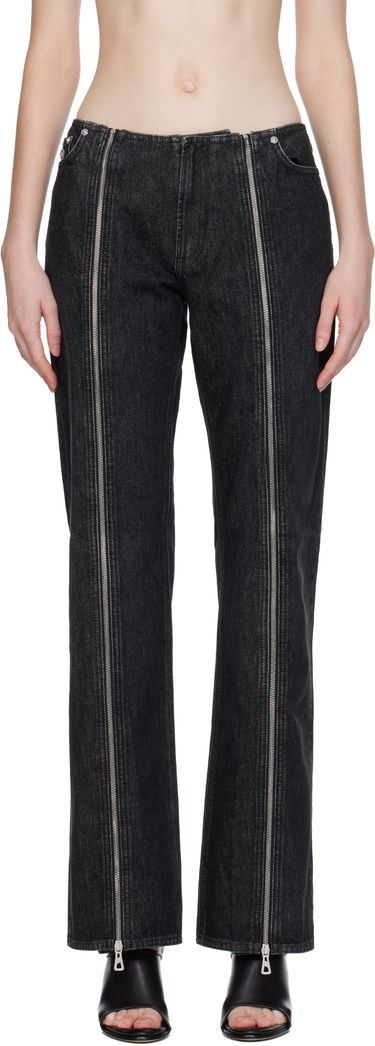 Jeans Jean Paul Gaultier Jean Paul Gaultier Zipped Jeans Musta | 25/04-W-TR041-D016-06, 0