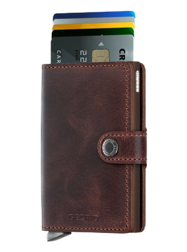 Lompakko Secrid Miniwallet Vintage Ruskea | M-CHOCOLATE