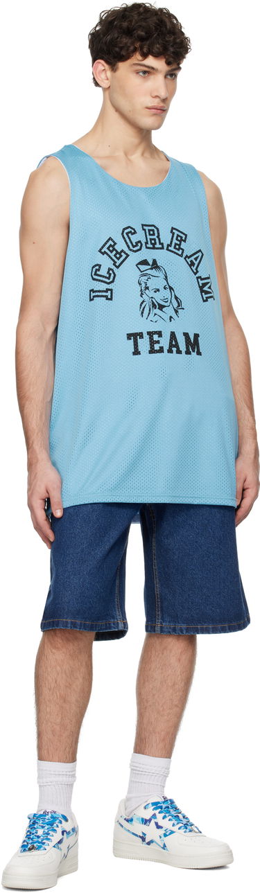 Tankkitoppi BBC IceCream ICECREAM 'Team' Reversible Mesh Tank Top Sininen | IC24467, 4