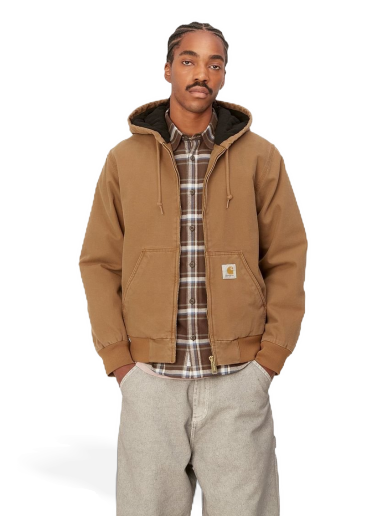 Takki Carhartt WIP Active Jacket (Winter) "Hamilton Brown heavy stone wash" Ruskea | I023083_HZ_60