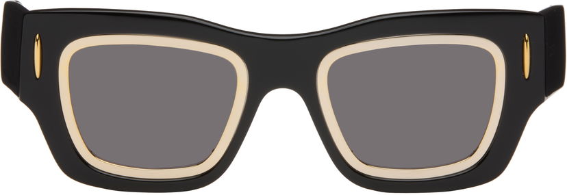 Aurinkolasit Loewe Loewe Cinema Double Layer Sunglasses Musta | LW40168IM5301A 840126861389
