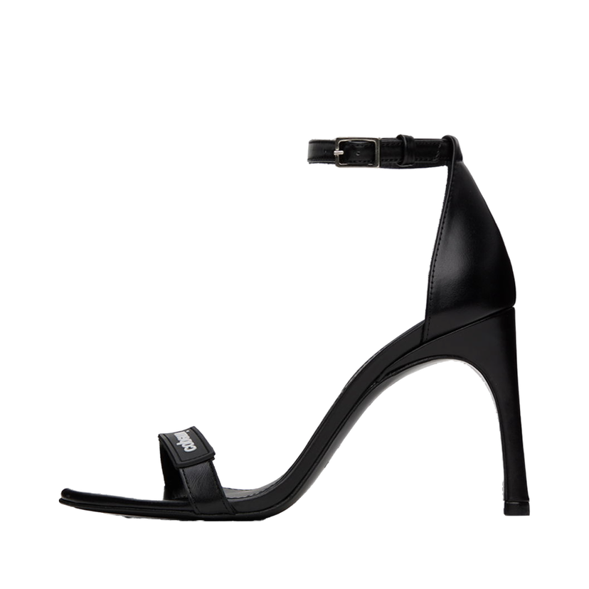 Tennarit ja kengät Coperni Logo Skinny Strap Heeled Sandals Musta | COPSH44477