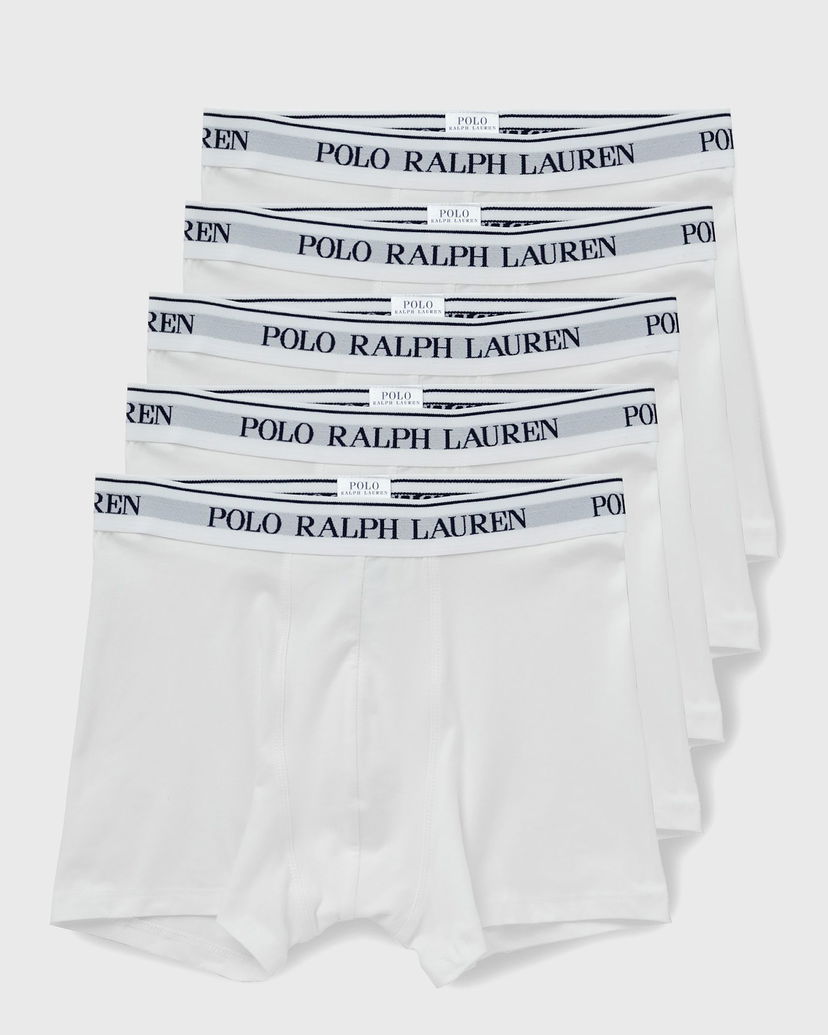 Nyrkkeilijät Polo by Ralph Lauren CLASSIC TRUNK-5 PACK Valkoinen | 714864292010