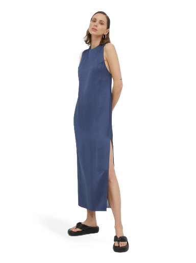 Mekko Samsoe Samsoe Ellie Dress Tummansininen | F23200098