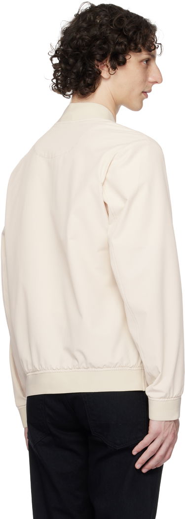Bomber-takki BOSS Performance-Stretch Water-Repellent Jacket Valkoinen | 50545795, 2