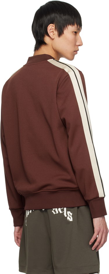 Bomber-takki Palm Angels Palm Angels Classic Logo Track Jacket Ruskea | PMBD061S25FAB0012803, 2