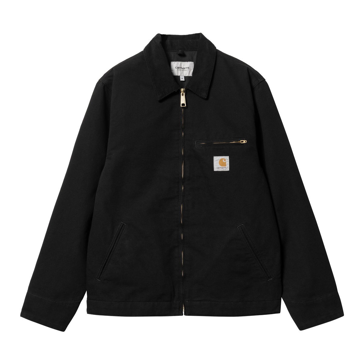 Takki Carhartt WIP Black Rinsed Detroit Jacket Musta | I033112_9, 0