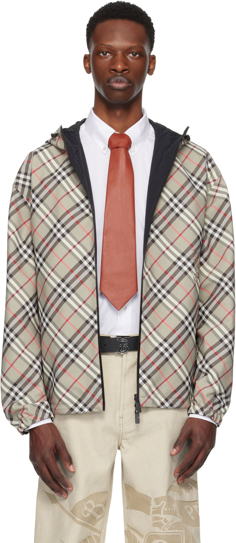 Takki Burberry Burberry Check Reversible Jacket Beige | 8110290