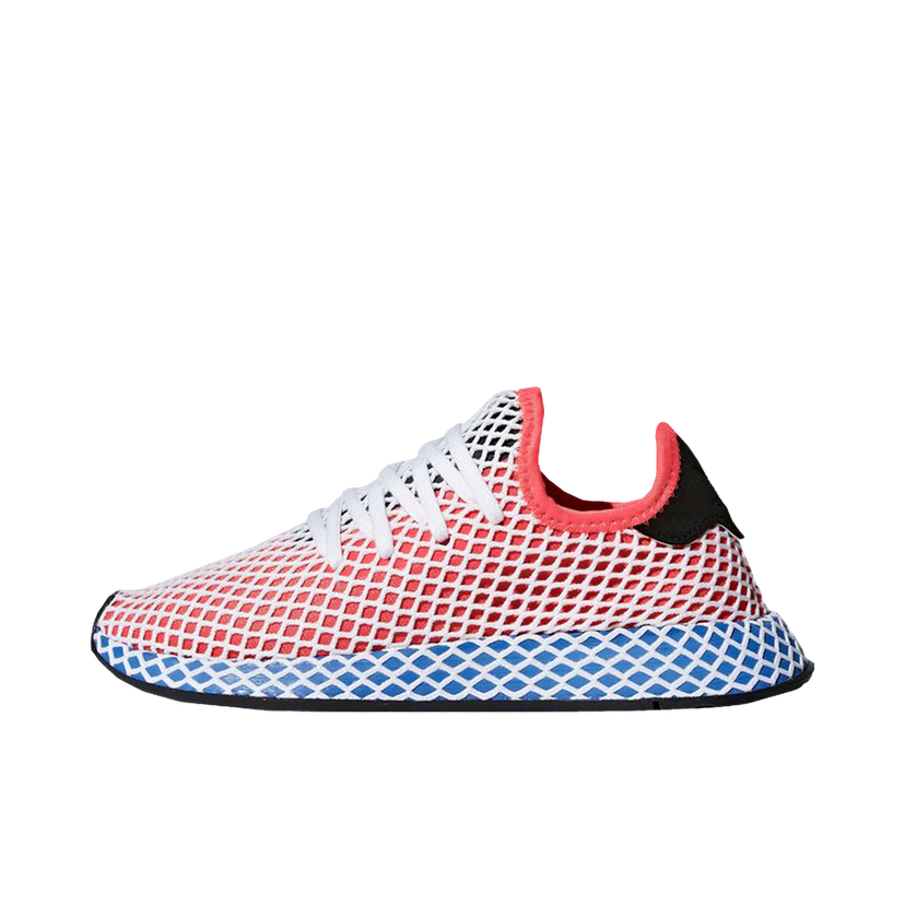 Tennarit ja kengät adidas Originals Deerupt Solar Red Bluebird (Youth) Punainen | DA9610