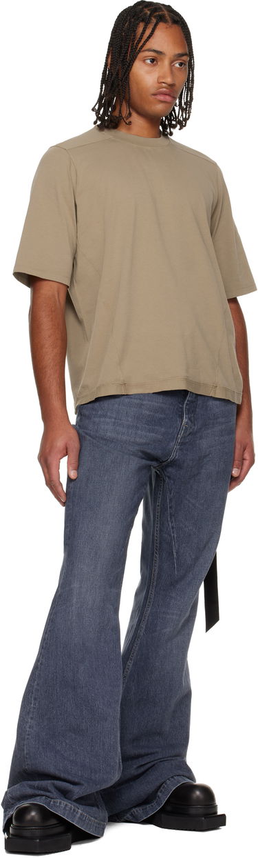 T-paita Rick Owens DRKSHDW Concordians Walrus T-shirt Beige | DU02E7252 RNP, 3