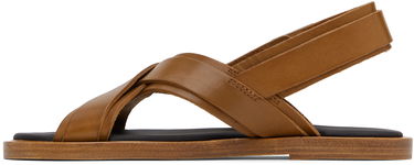 Kengänhoito A.P.C. A.P.C. Lou Sandals Ruskea | PXBVG-F51089, 2