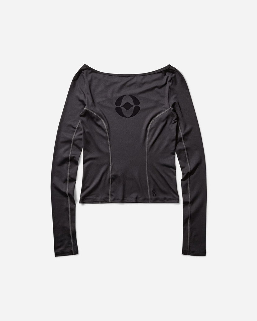 T-paita On Running FKA twigs Studio Longsleeve T-Shirt Musta | 1WF11620553 BLACK