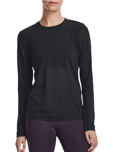 T-paita Under Armour Seamless Stride Musta | 1375699-001