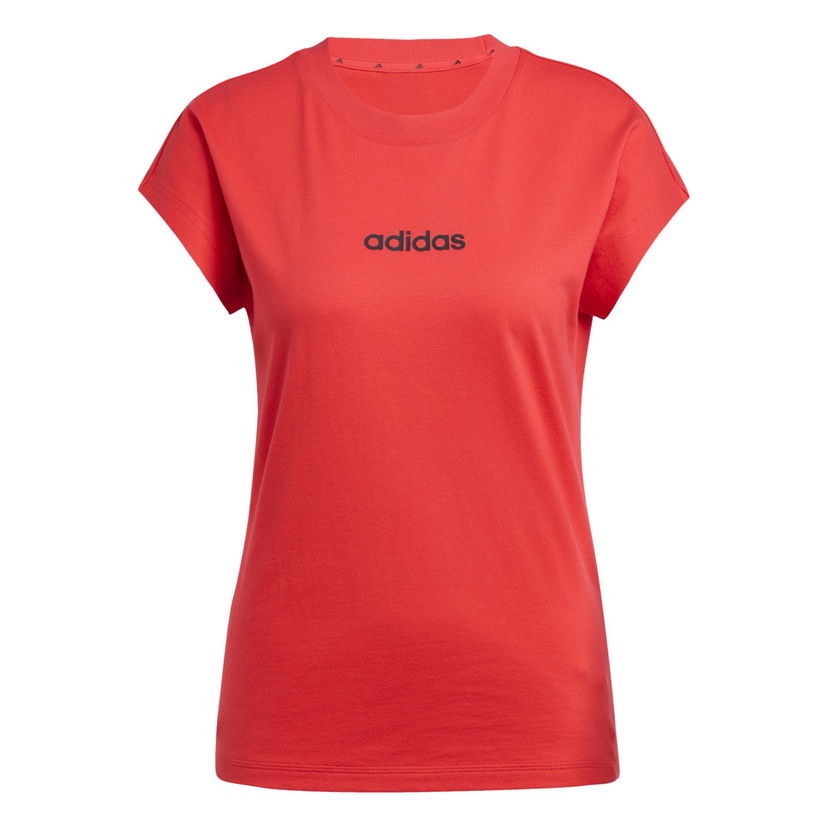 T-paita adidas Performance Linear Short Sleeve T-Shirt Punainen | JG8661