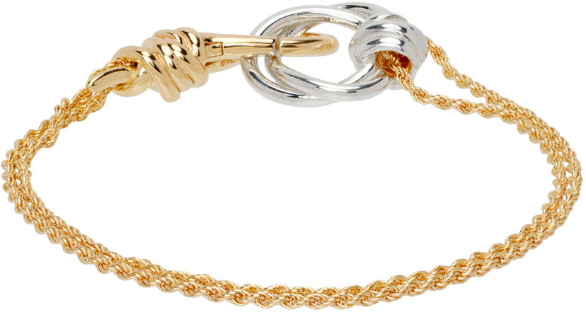 Rannerengas Bottega Veneta Knot Bracelet Metallinen | 795803 V507D