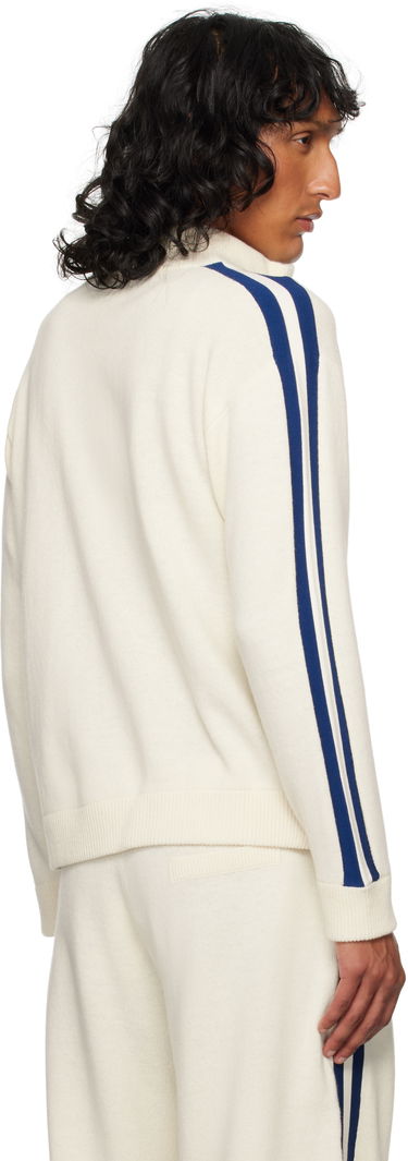 Villapaita DSQUARED2 Dsquared2 Zip-Up Knit Sweater Valkoinen | S74HA1437_D13051, 2