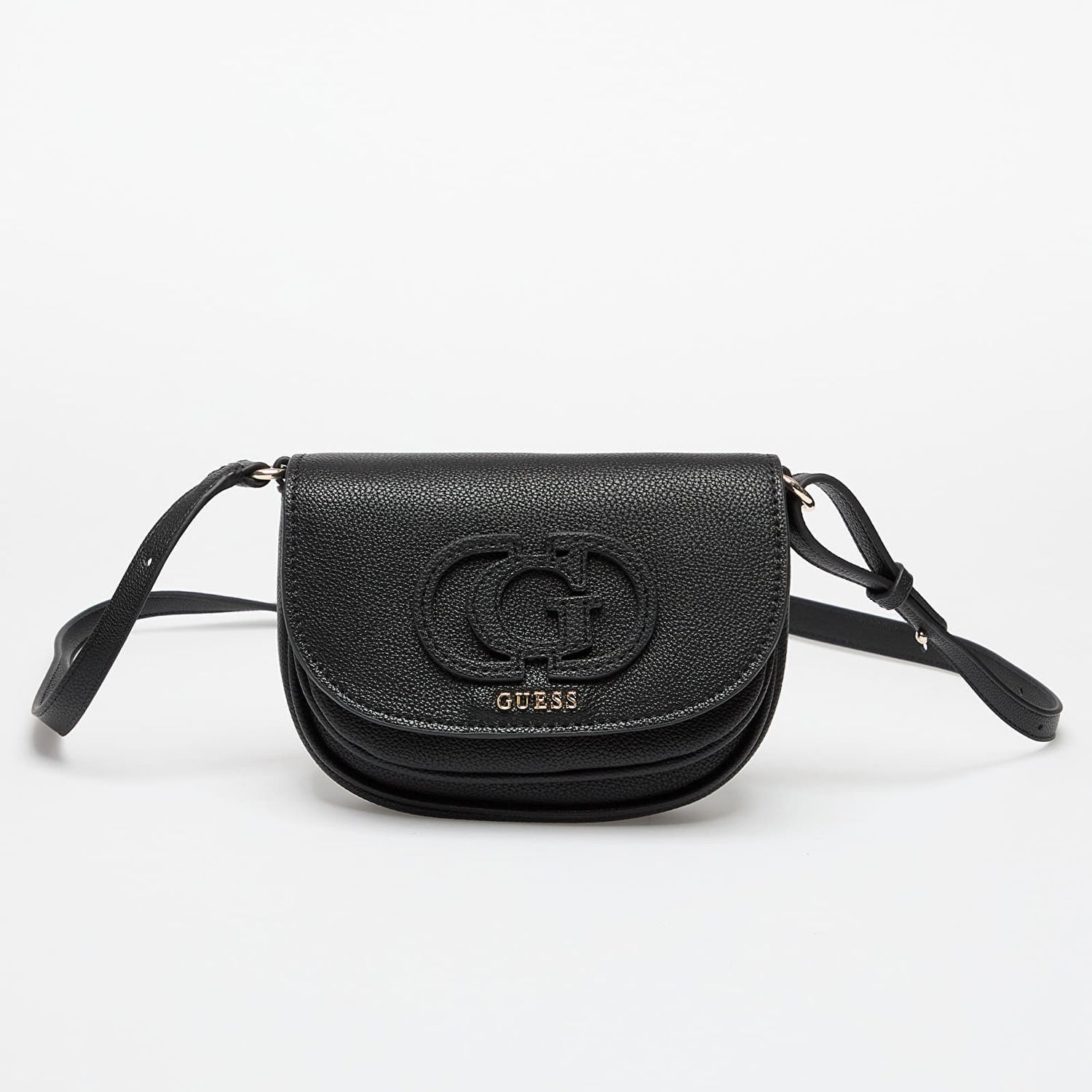 Olkalaukku GUESS GUESS Calebra Mini Convertible Xbdy Flap Bag Musta | HWBG9536780-BLA, 0