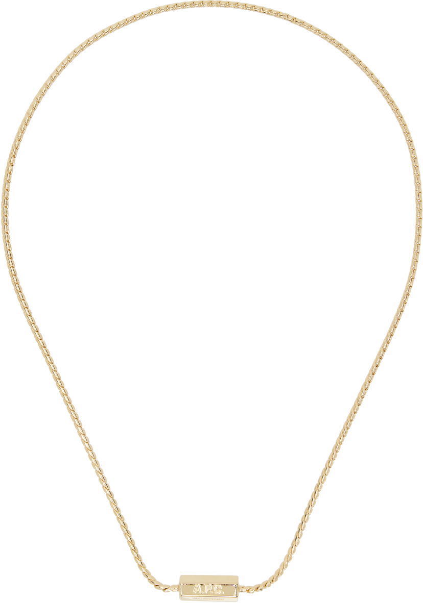 Kaulakoru A.P.C. A.P.C. Angle Chain Necklace Keltainen | MEAEC-M70869