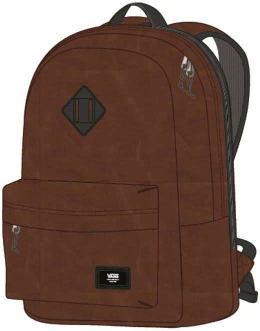 Reppu Vans Vans Old Skool Plus II Backpack Ruskea | vn0a3i6stst1