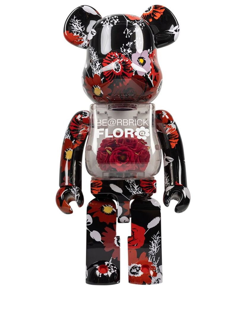Keräilykelpoinen Medicom Toy Flora BE@RBRICK 1000% figure - Multicolour Musta | MEDI294120852197