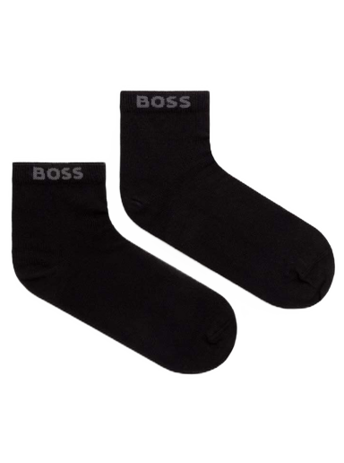 Sukat BOSS Socks 2-pack Musta | 50491208