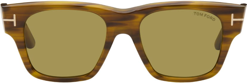 Aurinkolasit Tom Ford Tom Ford Caine Sunglasses Ruskea | FT1280_5355N