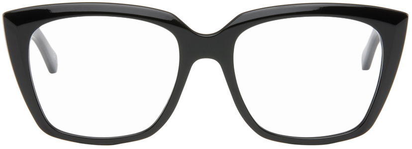 Aurinkolasit Balenciaga Black Cat-Eye Glasses Musta | BB0062O-001