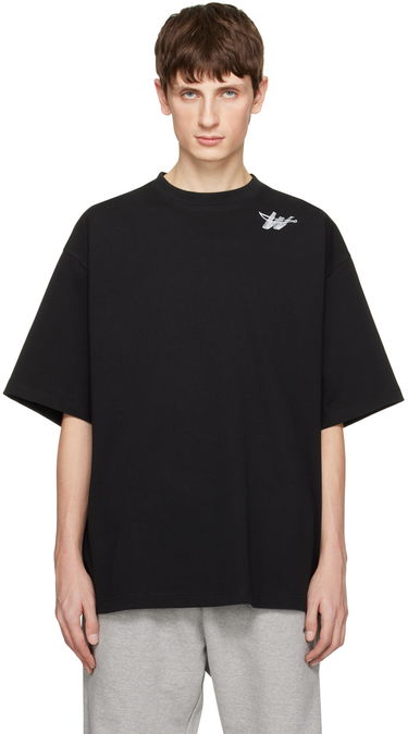 T-paita We11done Printed T-Shirt Musta | WD-TP6-20-073-U-BK, 0