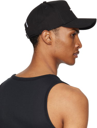 Korkki DSQUARED2 Dsquared2 Mini Logo Baseball Cap Musta | BCM0603_05C00001, 2