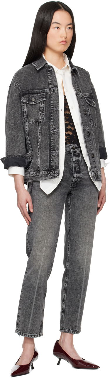 Jeans Anine Bing Anine Bing Kate Straight-Leg Jeans Harmaa | A-06-11158-WHG6, 3