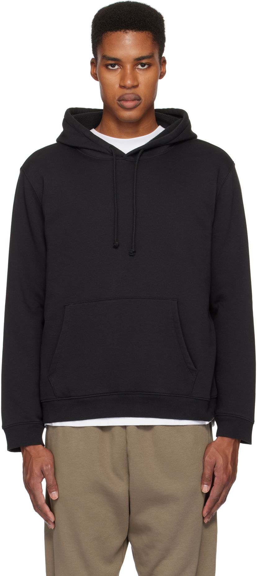 Huppari SKIMS SKIMS Fleece Lounge Hoodie Musta | TP-PLO-5425M