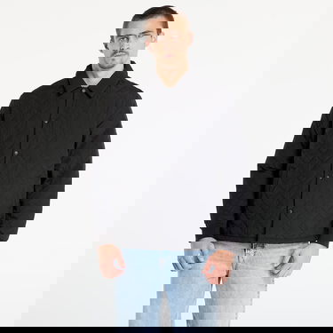 Takki Urban Classics Quilted Overshirt Jacket Musta | TB7630-00007, 0