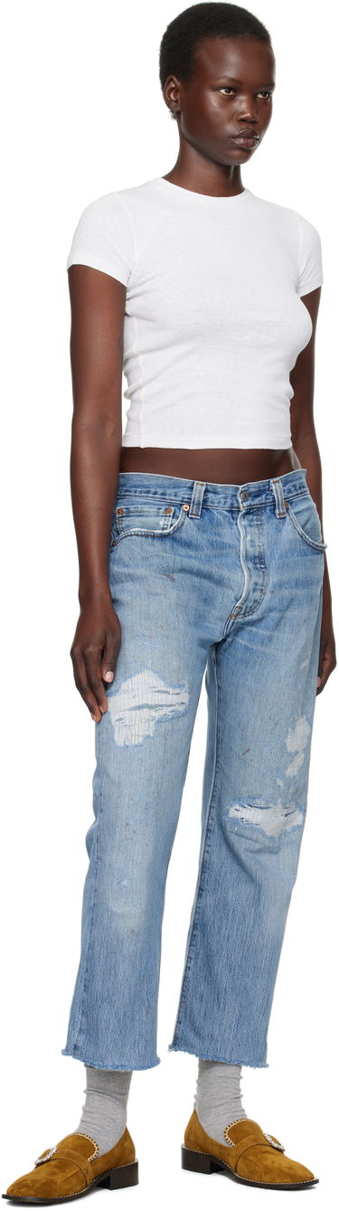 Jeans RE/DONE Re/Done Levi's Edition Boyfriend Jeans Sininen | 1188BFJ, 3