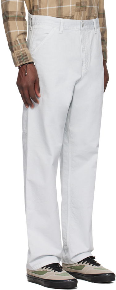 Housut Carhartt WIP Work In Progress Single Knee Trousers Valkoinen | I031499, 1