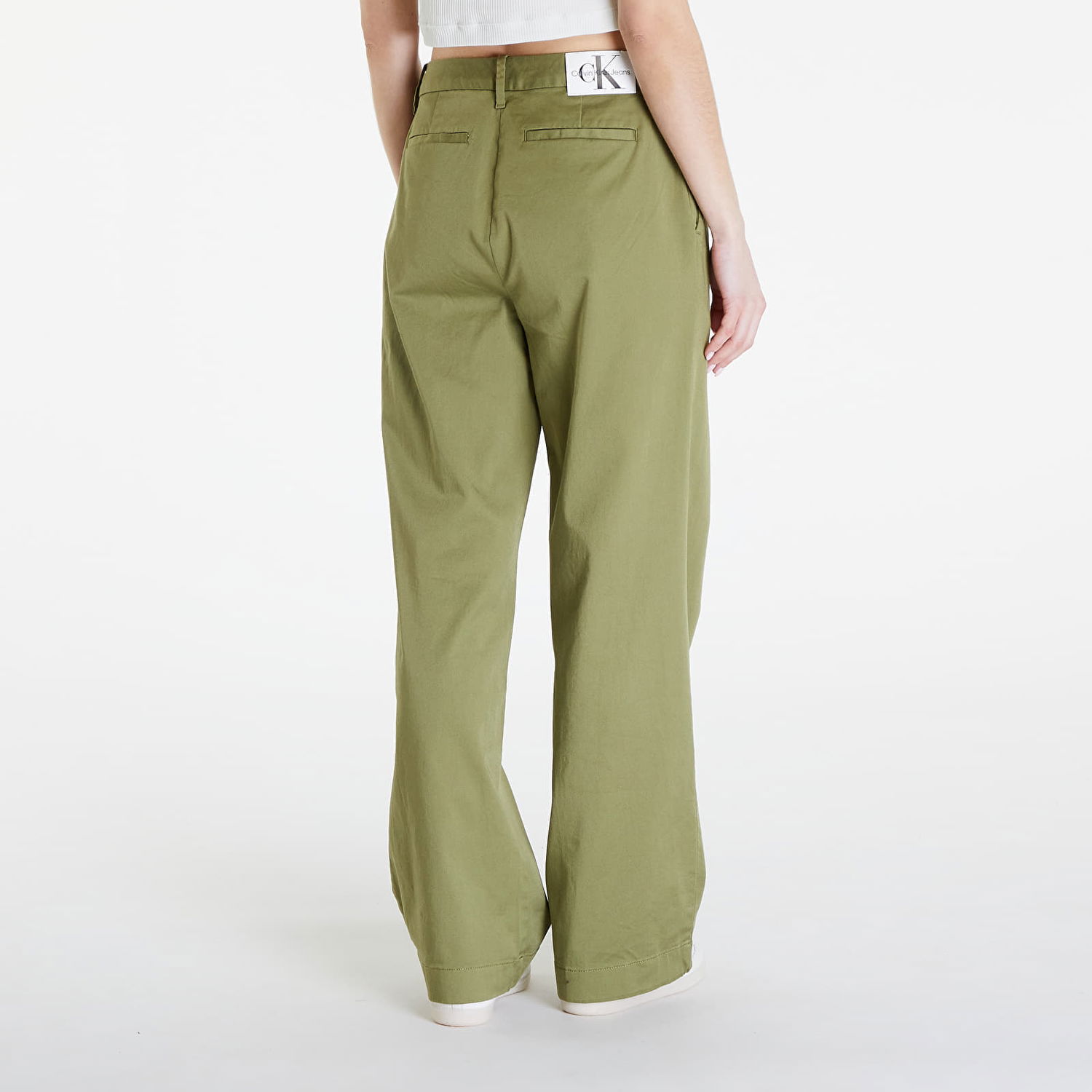 Housut CALVIN KLEIN Jeans Utility Pant Green Vihreä | J20J223704 L9N, 1